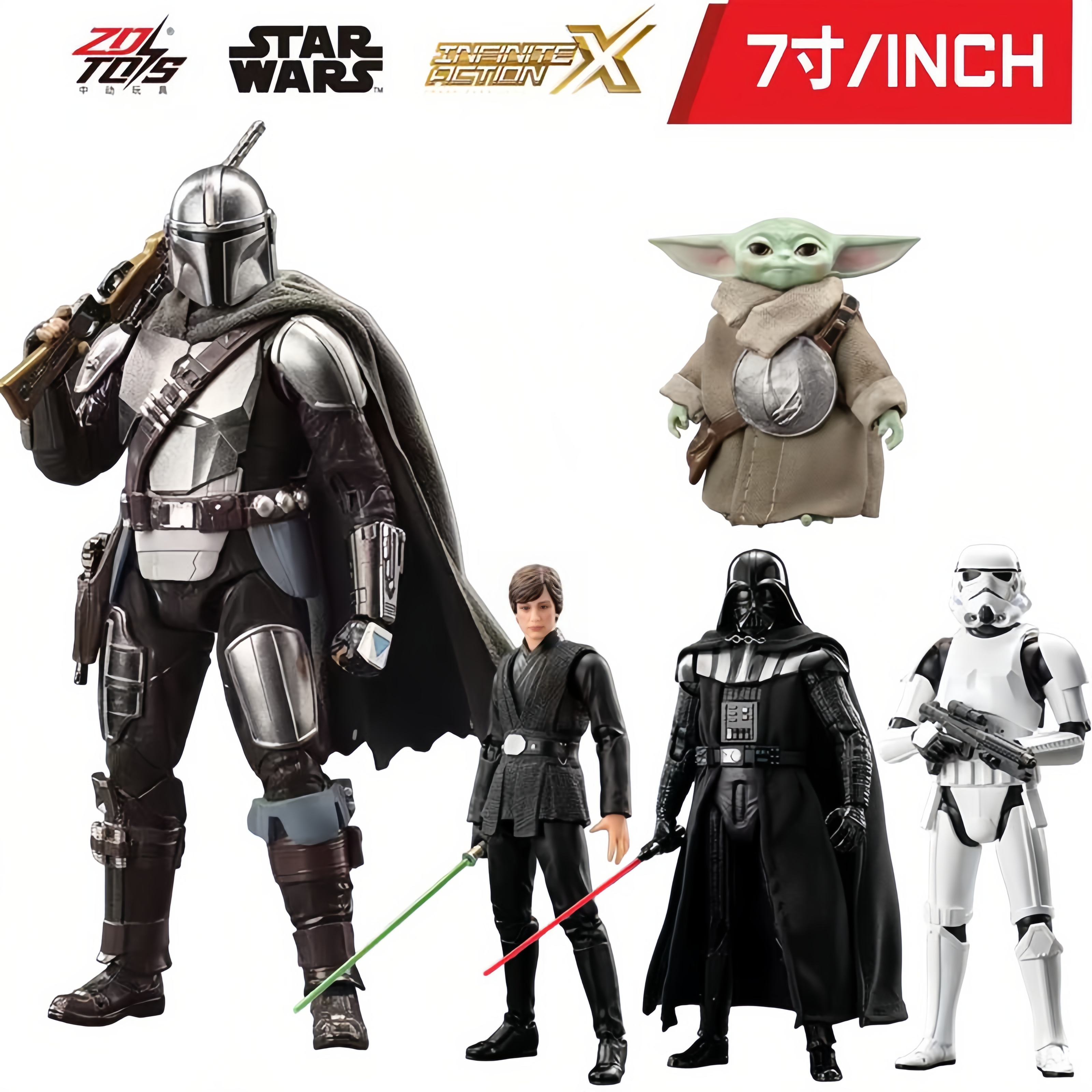 Baby Yoda Products - ZD Toys Star Wars Darth Vader