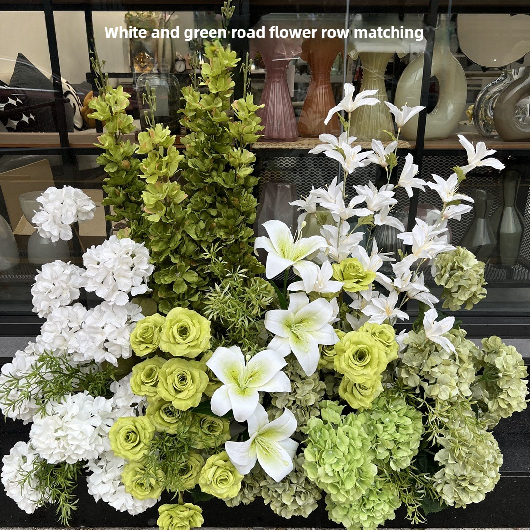 White and green wedding path f - Baby Products Wholesale のレビューと価格
