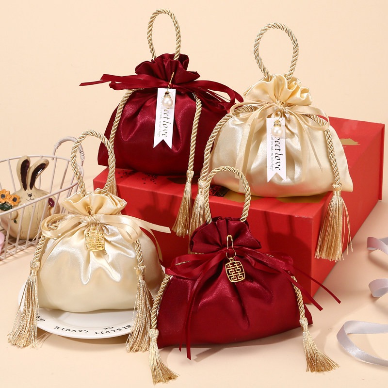 20/30/50Pcs Satin Gift Bags Wi - Baby Products Wholesale のレビューと価格