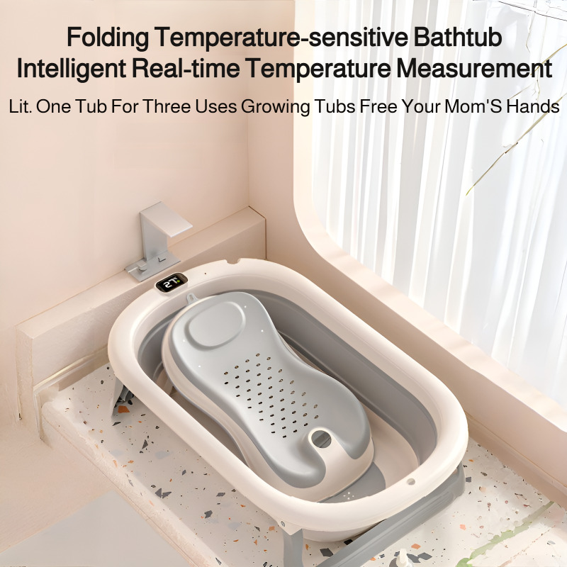 Foldable Baby Bathtub, Safe an - Baby Bath Tub Foldable のレビューと価格