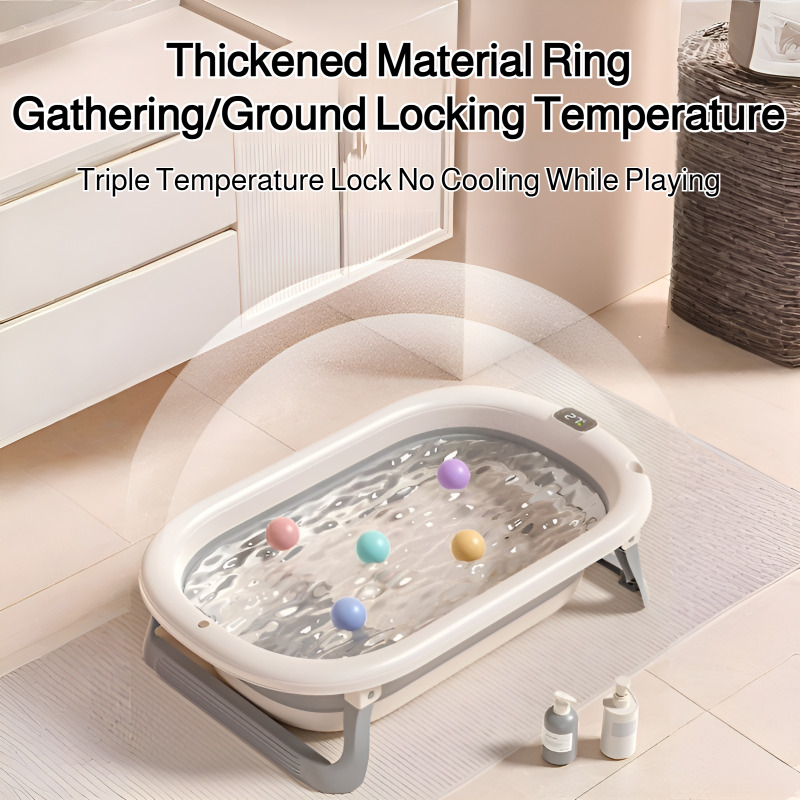 Foldable Baby Bathtub, Safe an - Baby Bath Tub Foldable のレビューと価格
