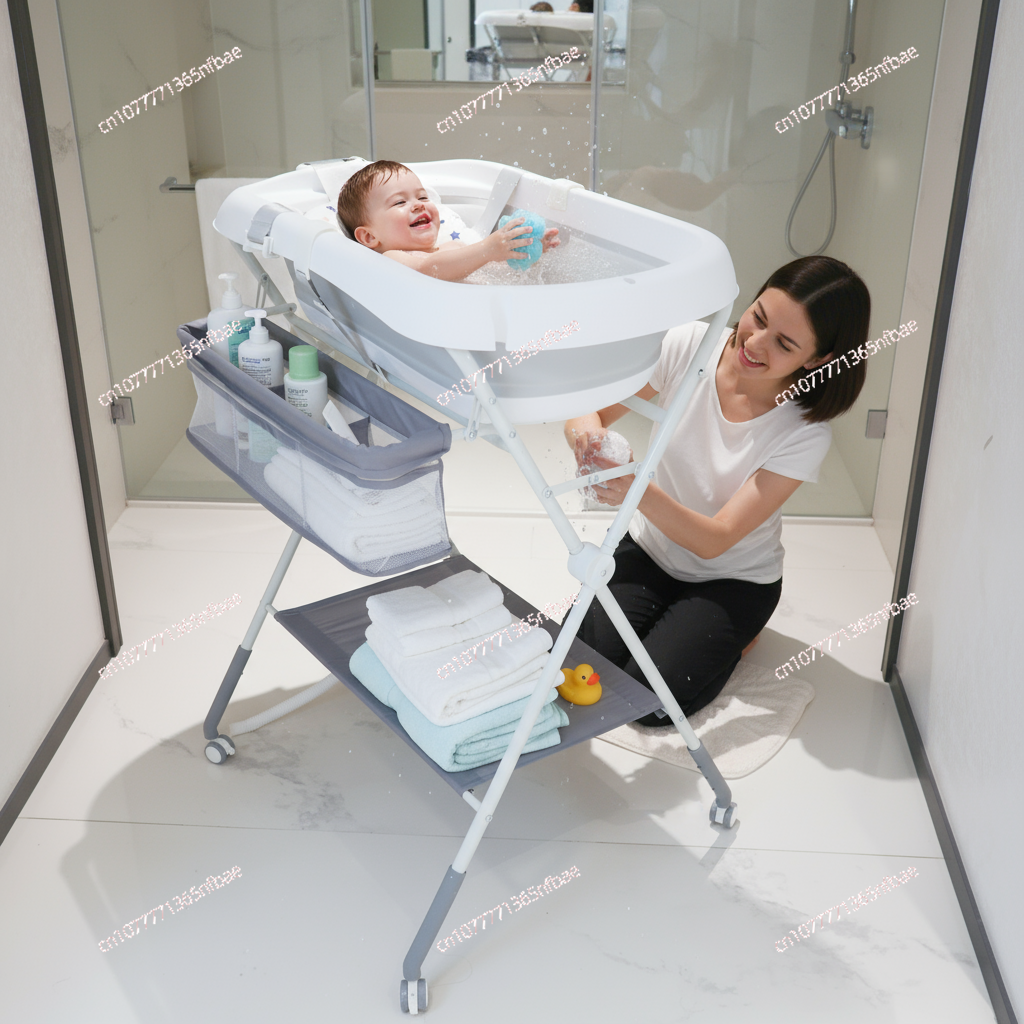 Baby Bath Tub & Changing Table - Baby Bath Tub Foldable のレビューと価格