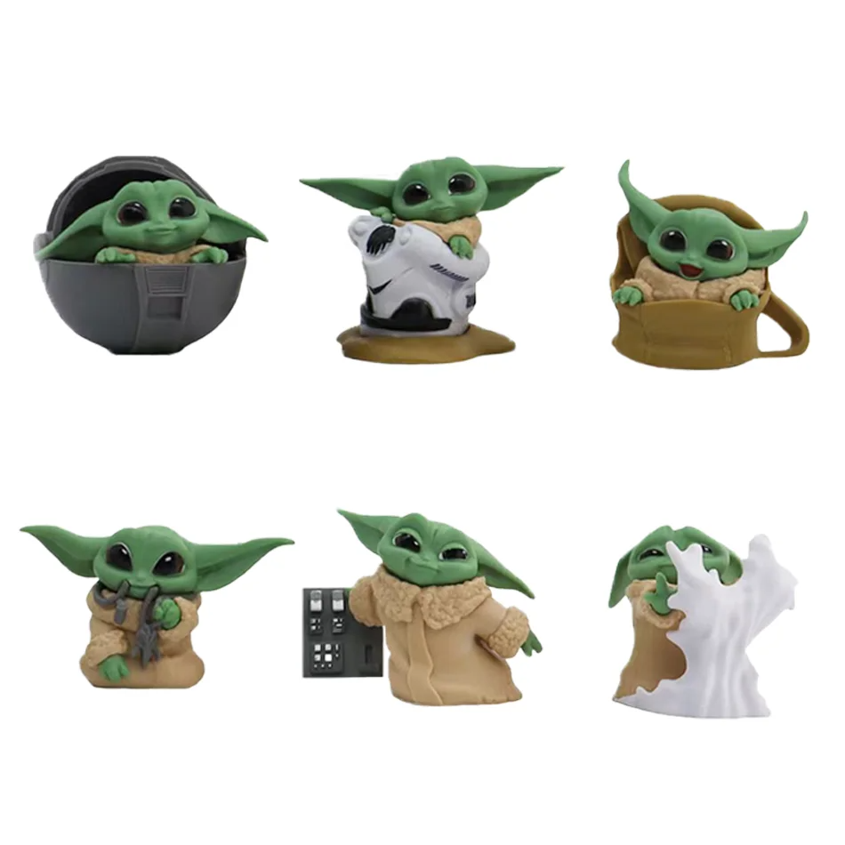 2Style 6Pcs/Set Disney Anime F - Baby Yoda Products のレビューと価格