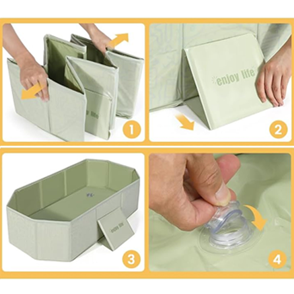 1 foldable bathtub for family  - Baby Bath Tub Foldable のレビューと価格