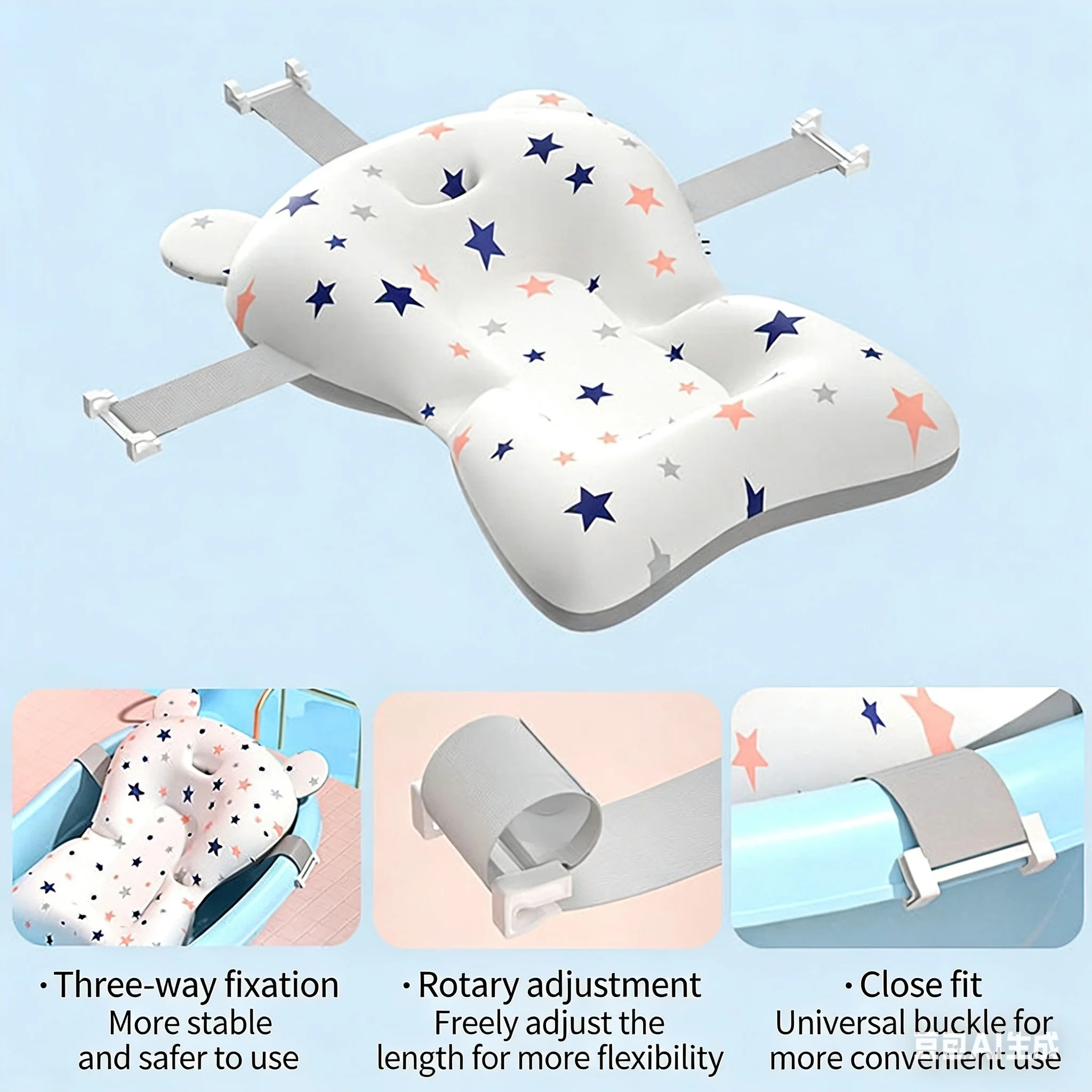 Baby Bathtub Pad Ajustable Bat - Baby Bath Tub Foldable のレビューと価格