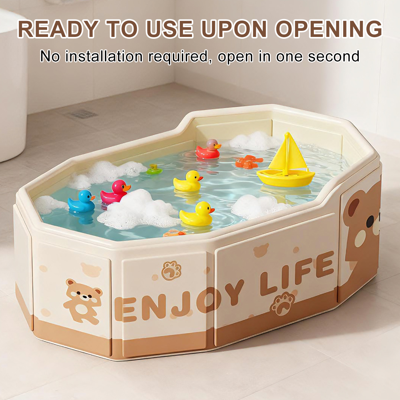 1PC Collapsible Baby Bathtub f - Baby Bath Tub Foldable のレビューと価格