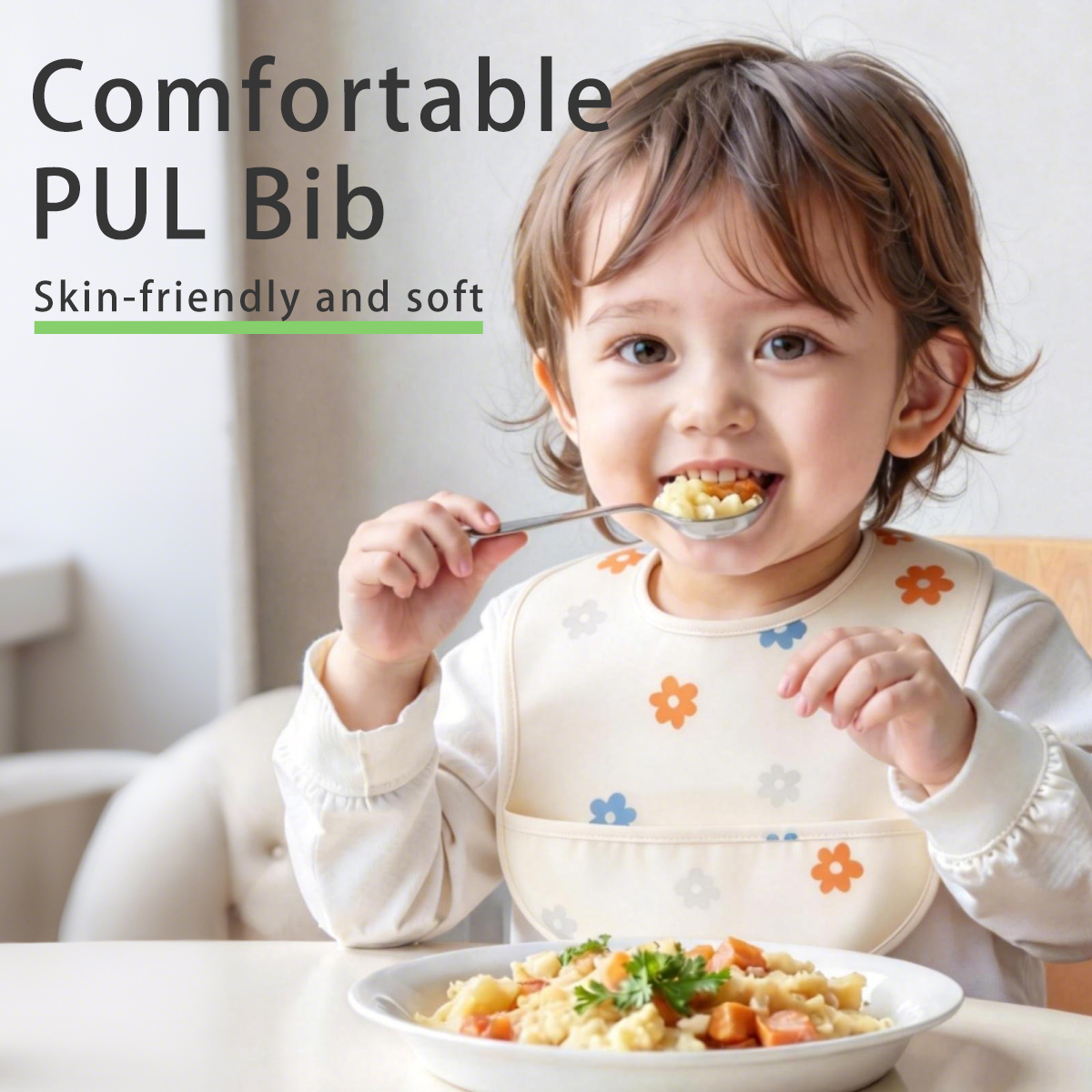 Happyflute 1 Pc Kids Baby Bib, - Baby Products Must Have のレビューと価格