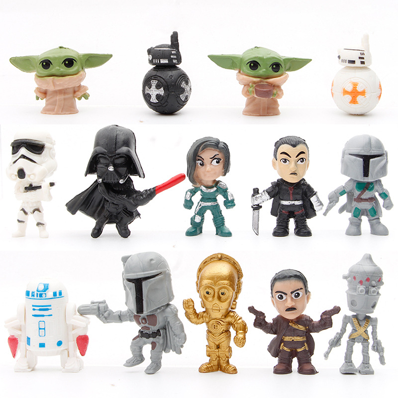 14-16pcs/set Darth Vader The M - Baby Yoda Products のレビューと価格