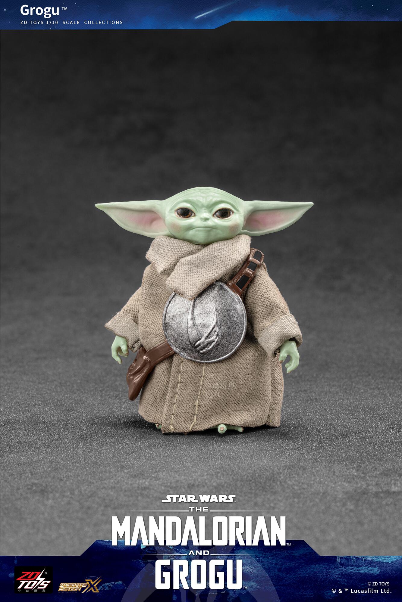 ZD Toys Star Wars 1/10 Scale M - Baby Yoda Products のレビューと価格