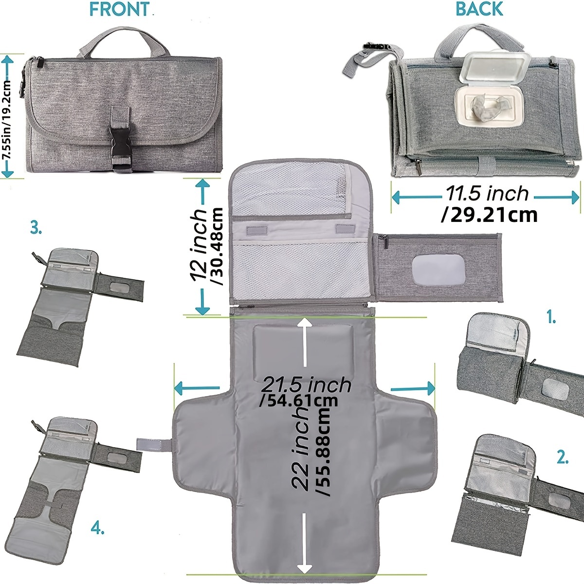 The Ultimate Baby Changing Mat - Diaper Changing Mat のレビューと価格