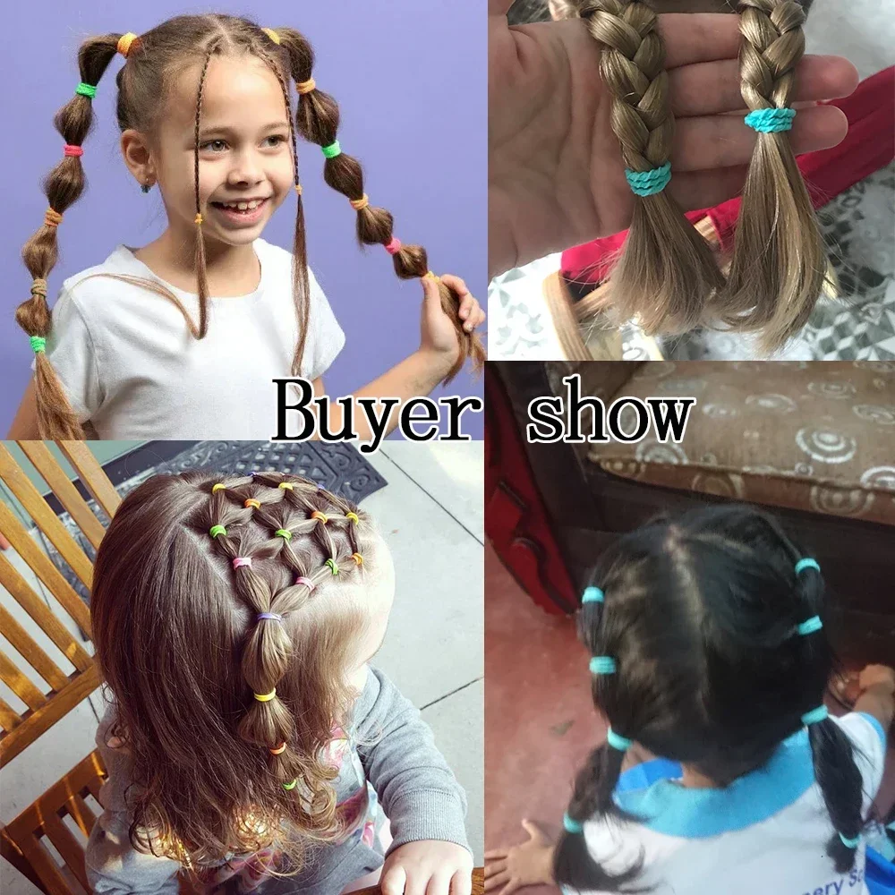100pcs/Bag Elastic Hair Bands  - Baby Products Wholesale のレビューと価格