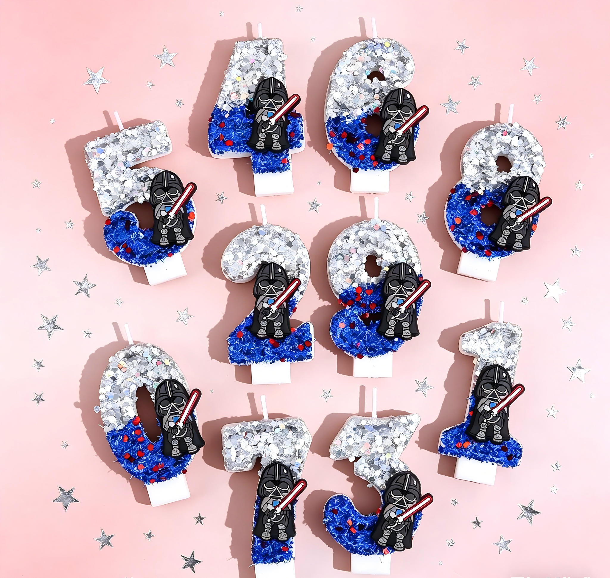 Star Wars Themed Birthday Cand - Baby Yoda Products のレビューと価格