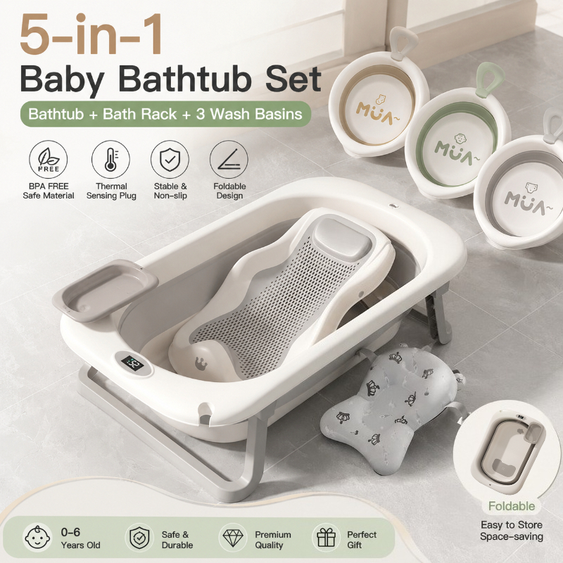 Foldable Newborn Baby Bathtub  - Baby Bath Tub Foldable のレビューと価格