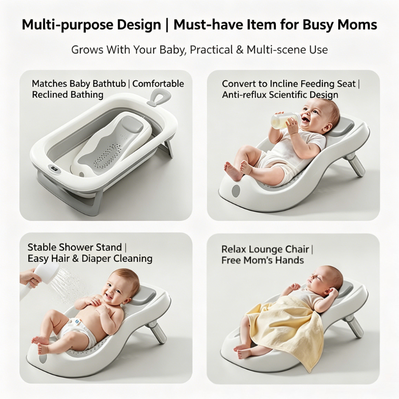 Foldable Newborn Baby Bathtub  - Baby Bath Tub Foldable のレビューと価格
